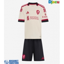 Liverpool Ibrahima Konate #5 Gostujuci Dres za djecu 2025-26 Kratak Rukav (+ Kratke hlače)